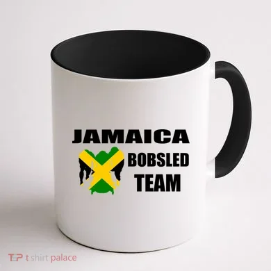 Jamaica Bobsled Team Coffee Mug back