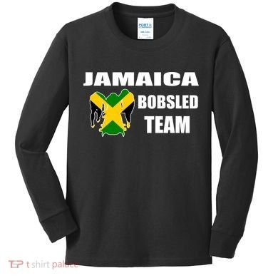 Jamaica Bobsled Team Kids Long Sleeve Shirt