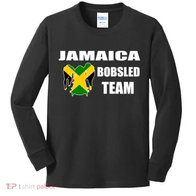Jamaica Bobsled Team Kids Long Sleeve Shirt