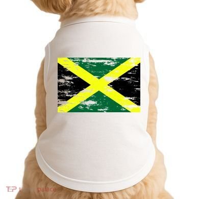 Jamaica Distressed Flag Doggie Tank