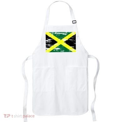 Jamaica Distressed Flag Apron