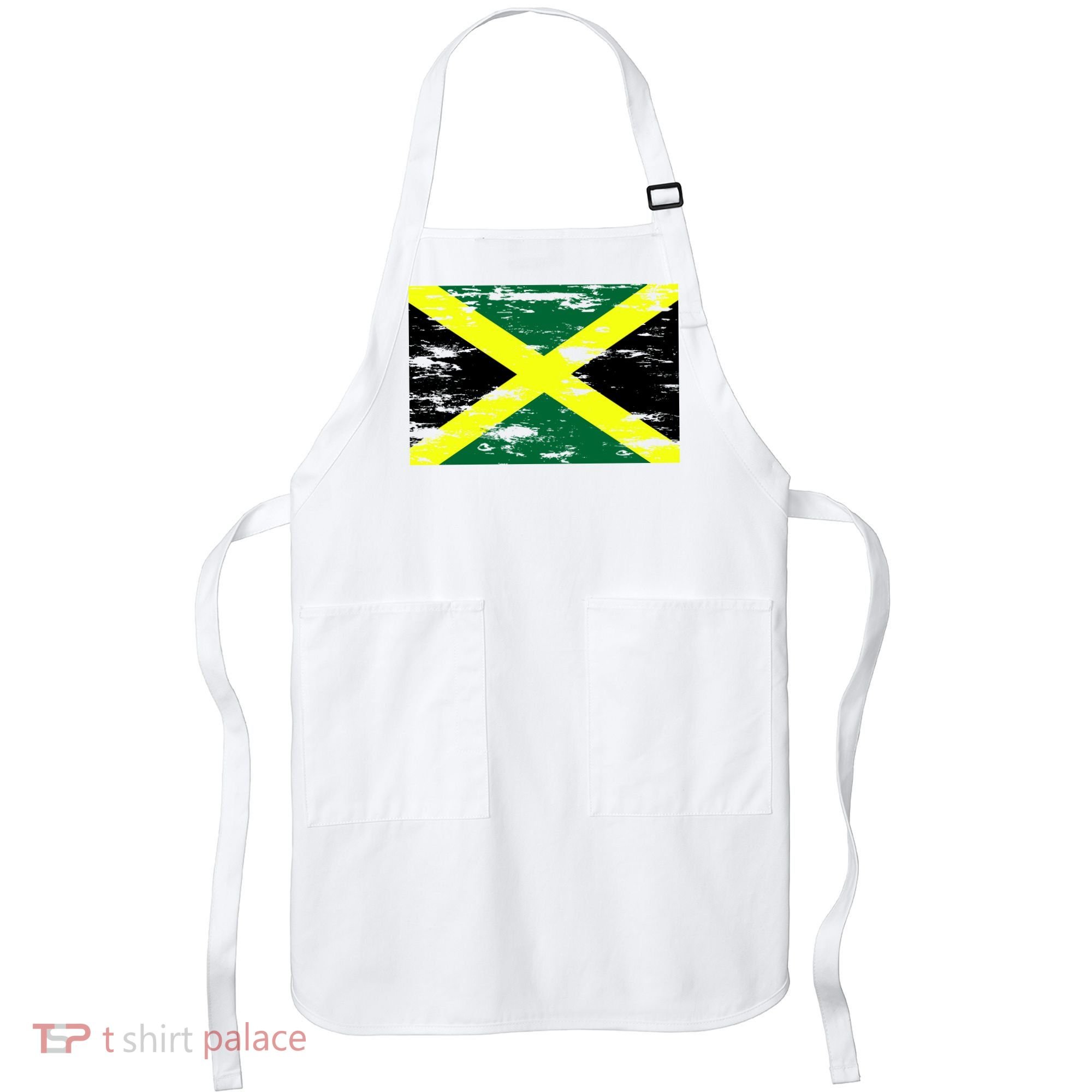 Jamaica Distressed Flag Apron