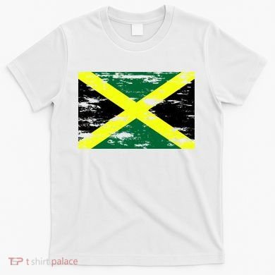 Jamaica Distressed Flag T-Shirt