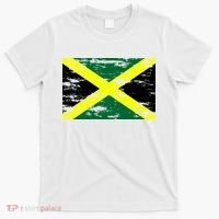 Jamaica Distressed Flag T-Shirt thumb 0