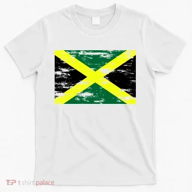 Jamaica Distressed Flag T-Shirt