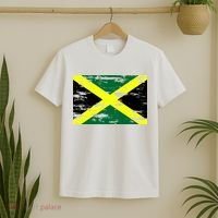 Jamaica Distressed Flag T-Shirt thumb 2