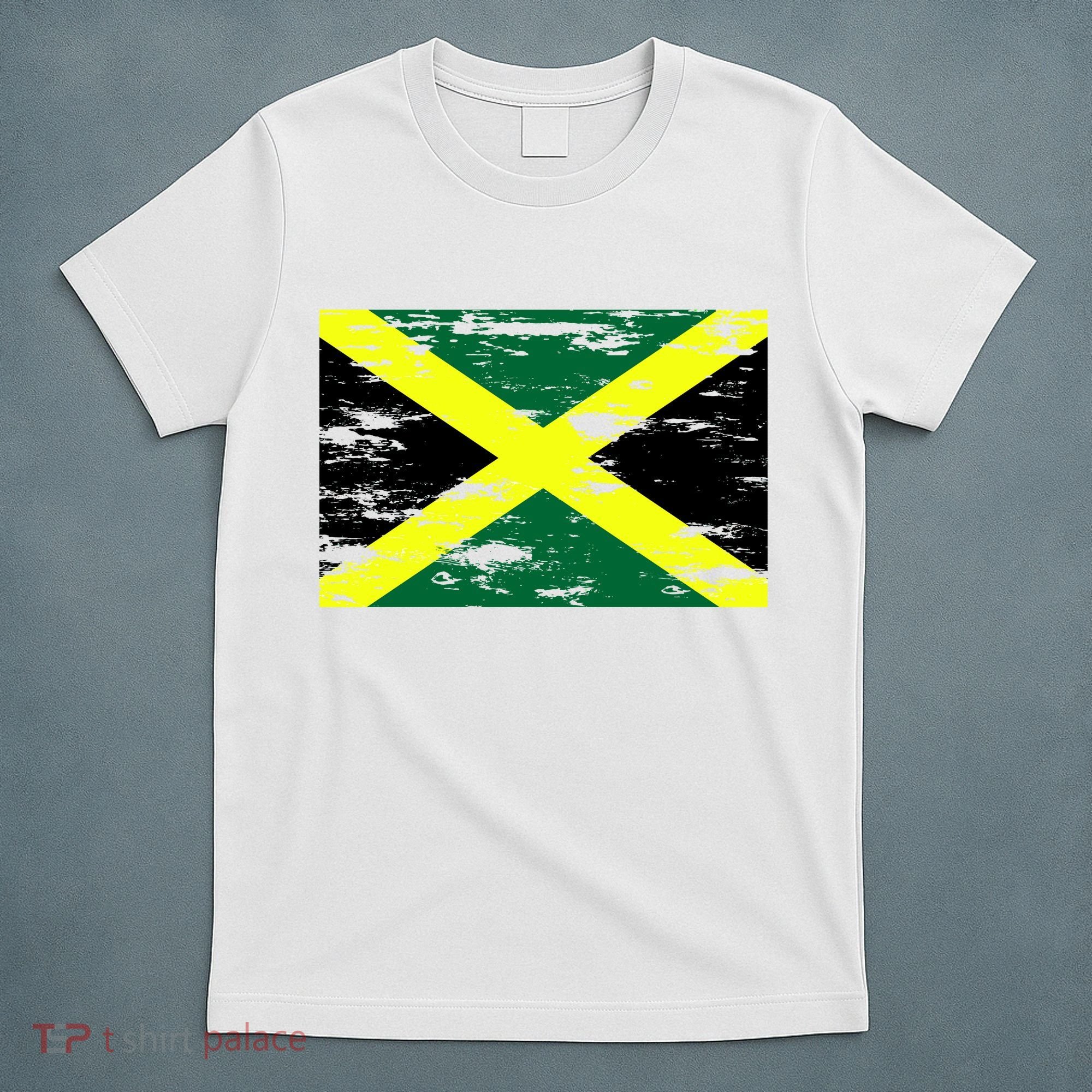 Jamaica Distressed Flag T-Shirt
