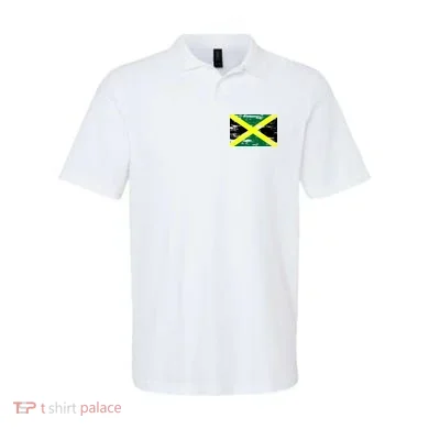 Jamaica Distressed Flag Polo