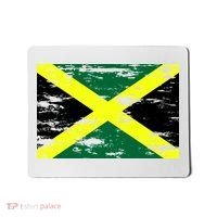 Jamaica Distressed Flag Mousepad thumb 0