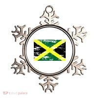 Jamaica Distressed Flag Ornament thumb 0