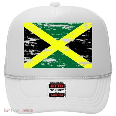 Jamaica Distressed Flag Hat