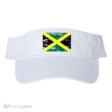 Jamaica Distressed Flag Visor