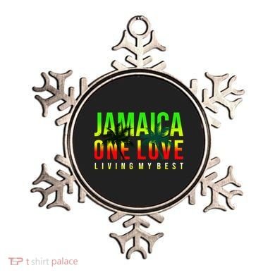 Jamaica One Love Ornament