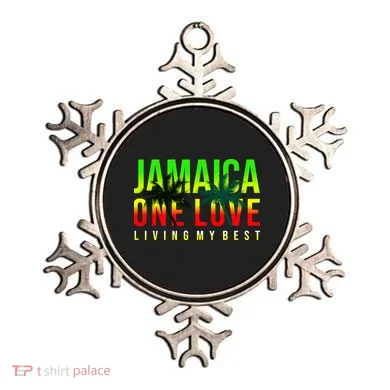 Jamaica One Love Ornament