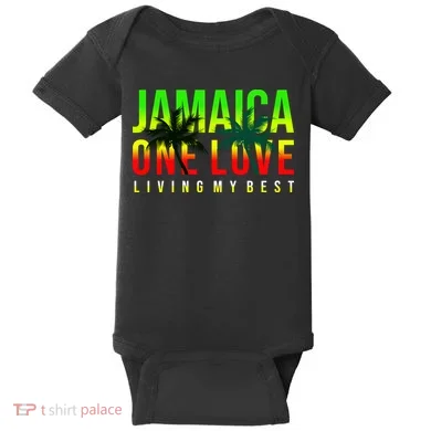 Jamaica One Love Baby Bodysuit