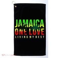 Jamaica One Love Golf Towel thumb 0