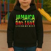 Jamaica One Love Kids Hoodie thumb 3
