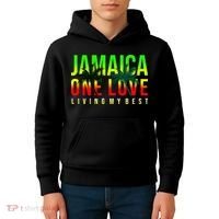 Jamaica One Love Kids Hoodie thumb 4