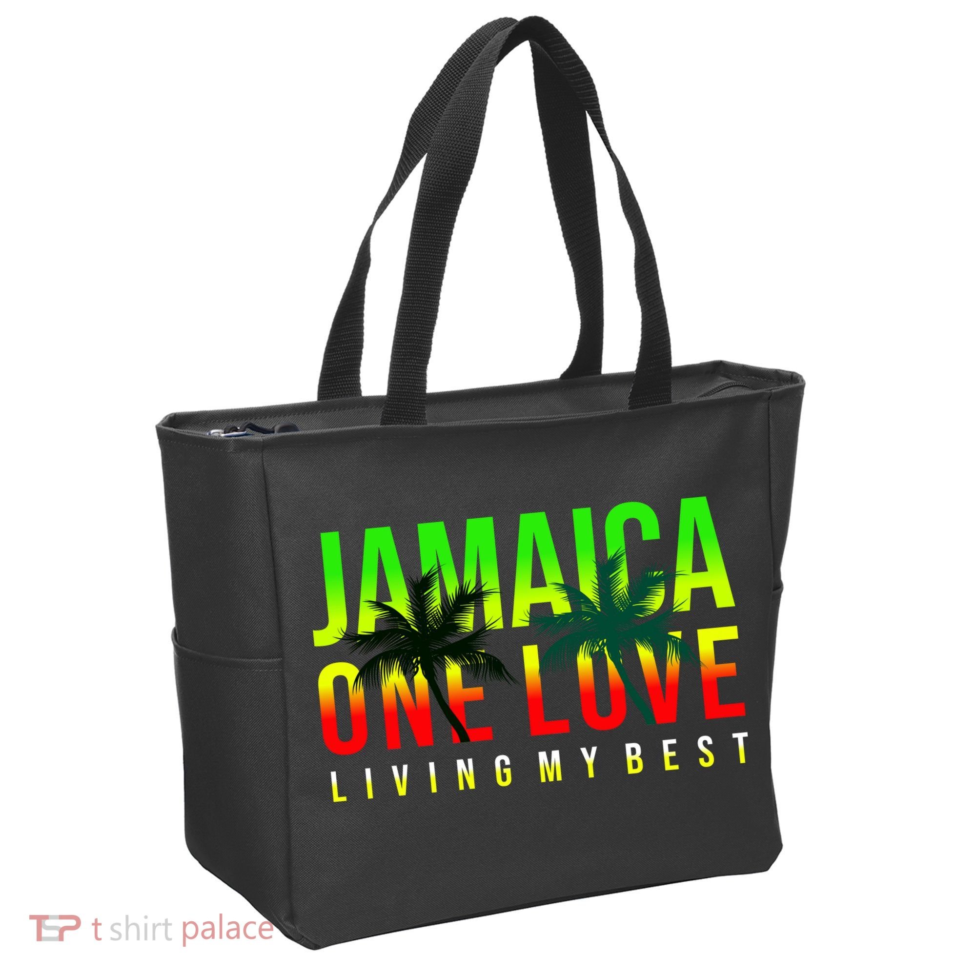 Jamaica One Love Tote Bag
