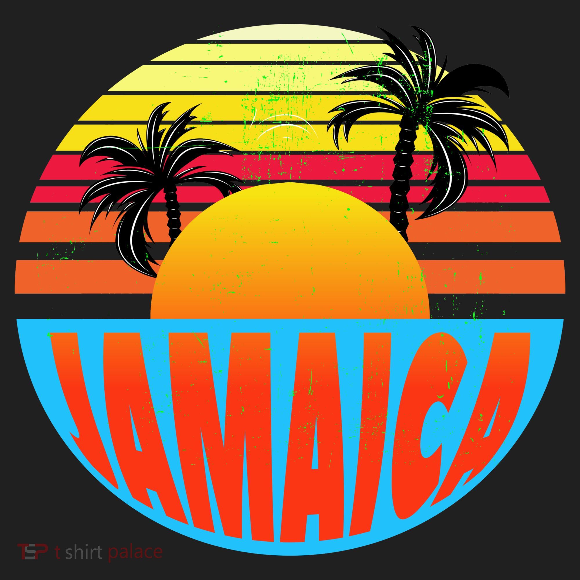 Jamaica Retro Circle Tumbler