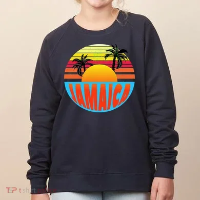 Jamaica Retro Circle Women's Sweatshirt