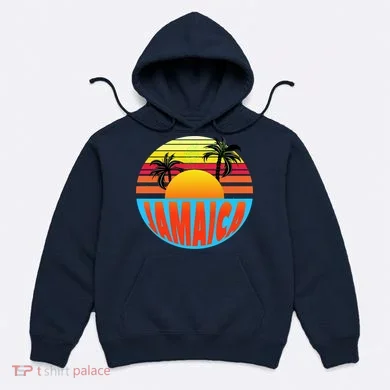 Jamaica Retro Circle Hoodie