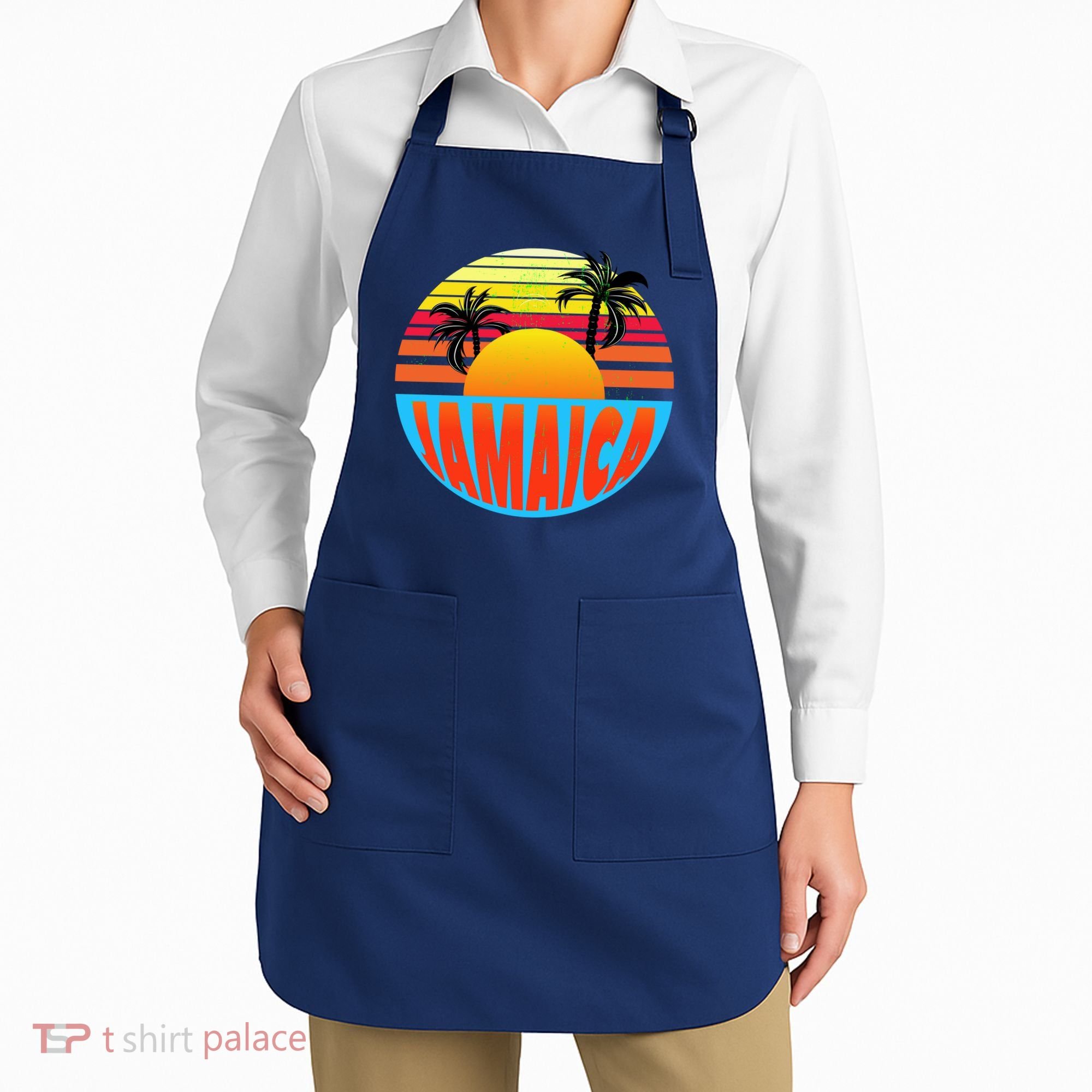Jamaica Retro Circle Apron