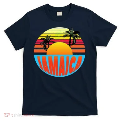 Jamaica Retro Circle T-Shirt
