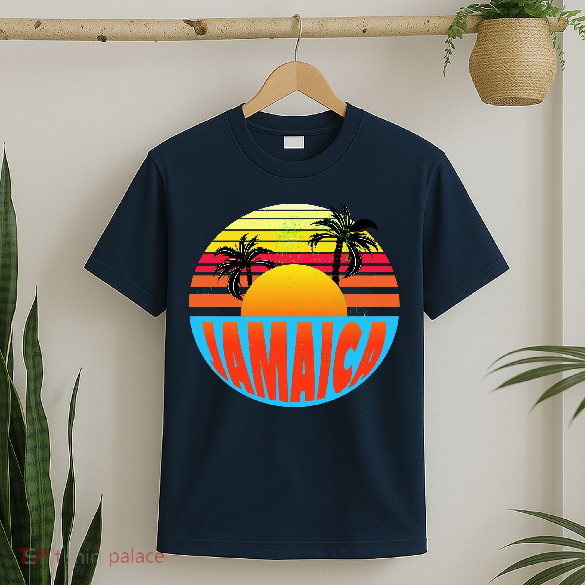 Jamaica Retro Circle T-Shirt