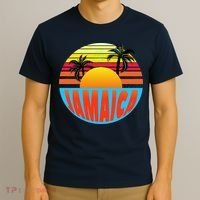 Jamaica Retro Circle T-Shirt thumb 3