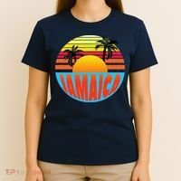 Jamaica Retro Circle T-Shirt thumb 4
