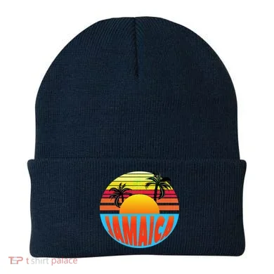 Jamaica Retro Circle Beanie