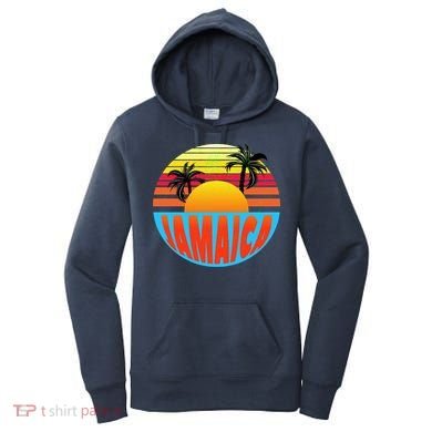 Jamaica Retro Circle Women's Hoodie