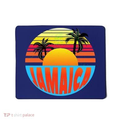 Jamaica Retro Circle Mousepad