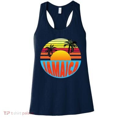 Jamaica Retro Circle Women's Tank Top