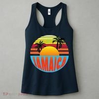 Jamaica Retro Circle Women's Tank Top thumb 3