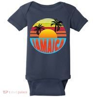 Jamaica Retro Circle Baby Bodysuit thumb 0