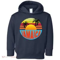 Jamaica Retro Circle Toddler Hoodie thumb 0