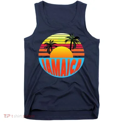 Jamaica Retro Circle Tank Top