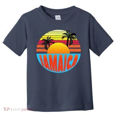 Jamaica Retro Circle Toddler T-Shirt