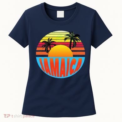 Jamaica Retro Circle Women's T-Shirt