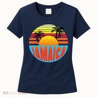 Jamaica Retro Circle Women's T-Shirt thumb 0