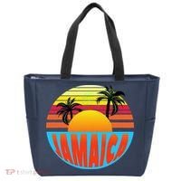 Jamaica Retro Circle Tote Bag thumb 0