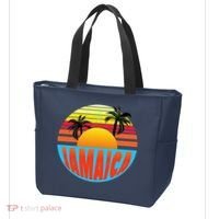 Jamaica Retro Circle Tote Bag thumb 3