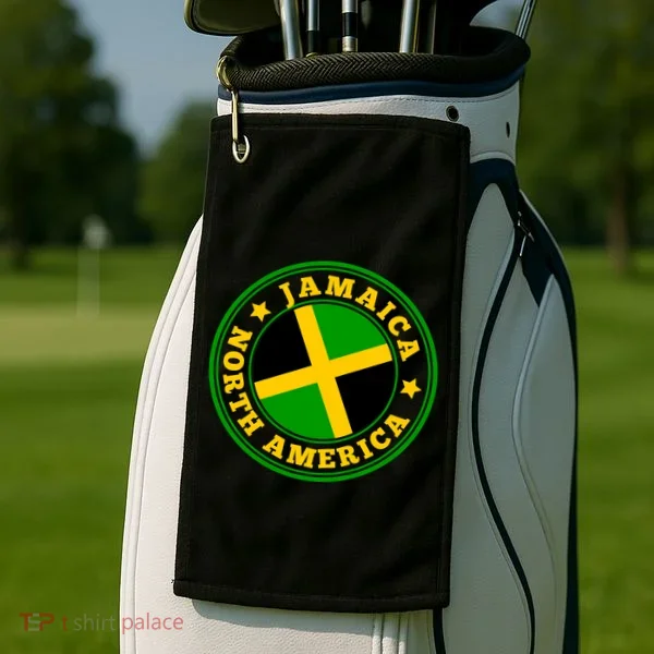 Jamaica Seal Golf Towel