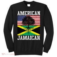 Jamaican American Flag Grown Roots Sweatshirt thumb 0