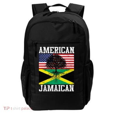 Jamaican American Flag Grown Roots Backpack
