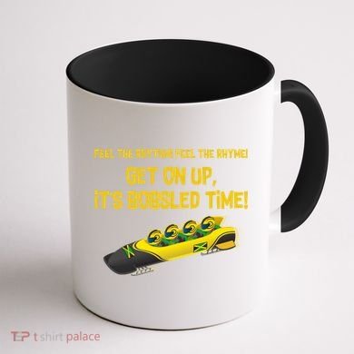 Jamaican Bobsled Team Coffee Mug back