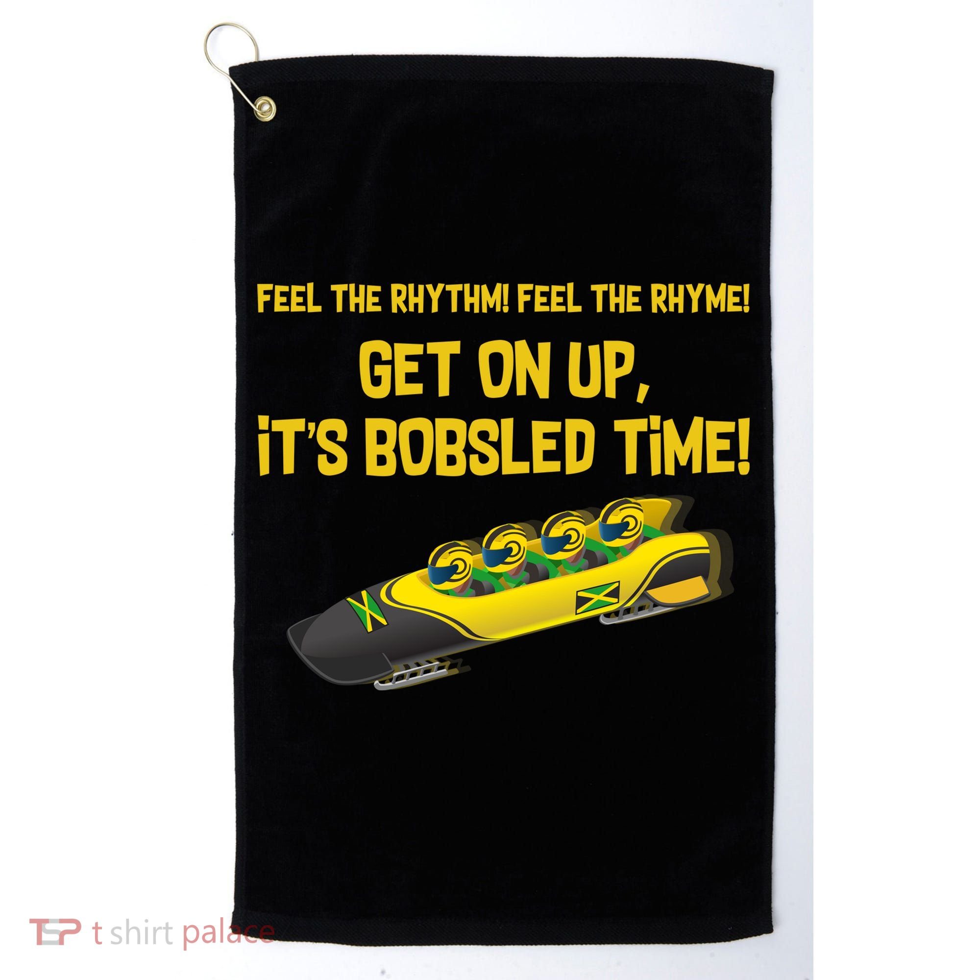 Jamaican Bobsled Team Golf Towel