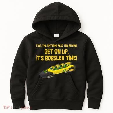 Jamaican Bobsled Team Kids Hoodie